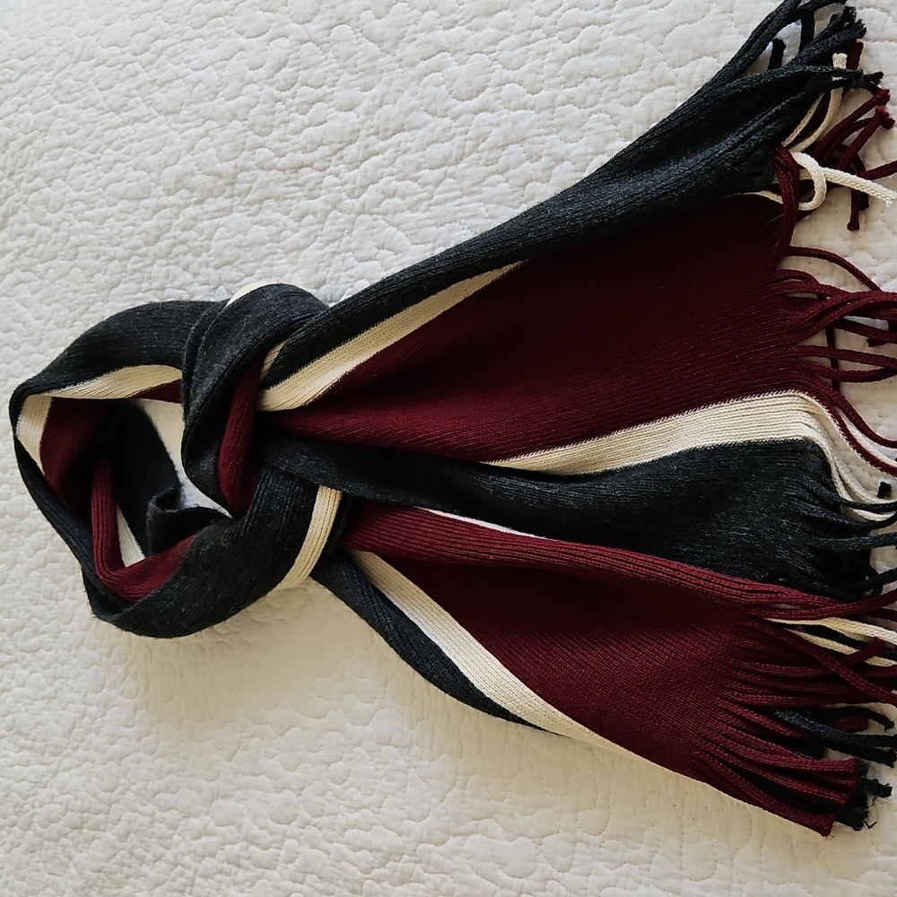 🧣HP🧣Vintage Tommy Hilfiger Men's Raschelle Scarf - Picture 8 of 9